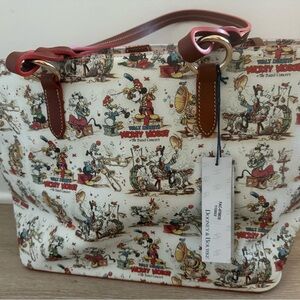 Dooney & Bourke Disney Themed Hobo Bag - White and Brown